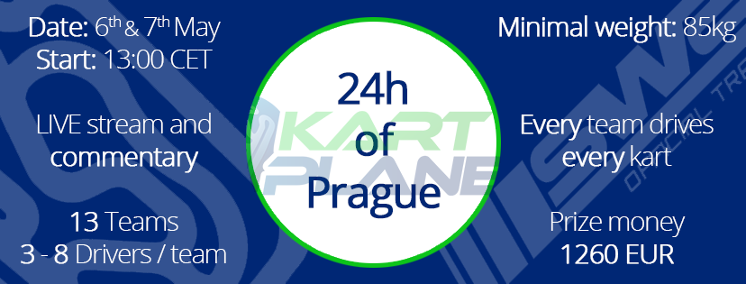 Motokárový závod 24h of Prague